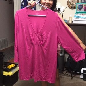 Lane Bryant 18/20 Pink Top